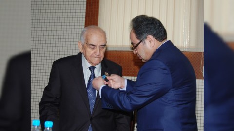 BDU-da Çingiz Həsənovun 90 illik yubileyi keçirilib