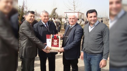 Füzulinin köçkünlər yaşayan Zobucuq qəsəbəsində 1000 ədəd ağac əkildi