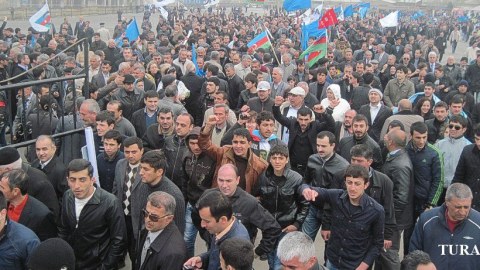 İctimai Palatanın mitinqi keçirilib - YENİLƏNİB+FOTOLAR