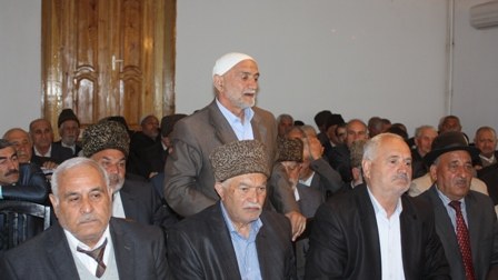 Masallının yeni icra başçısı ağsaqallarla görüşdü - FOTO