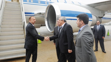 İlham Əliyev Amerikaya gedib