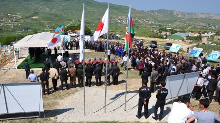 “Azərsu” Xızıda təməlqoyma mərasimi keçirib