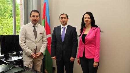 Azərbaycanlı deputatlar Litvada səfirlə görüşüblər