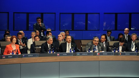 Prezident Çikaqoda dövlət başçılarının görüşündə iştirak edib
