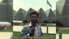 İran səfirliyi Azərbaycan bayrağına təpik atan fars müxbirdən danışdı