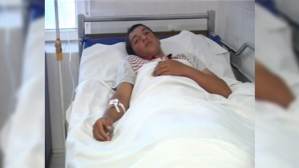 Göygöldə 20 yaşlı gənci ilan sancıb - FOTO