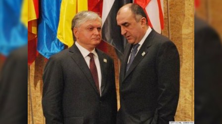 Azərbaycan və erməni nazirin görüşü başlayıb
