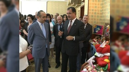 Əli Həsənov Elmar Vəliyevlə birgə - FOTOLAR