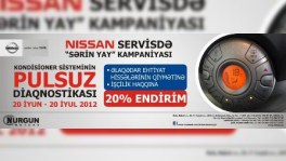 Nissan-da “Sərin yay” başlayır