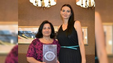 Qənirə Paşayeva ABŞ-da Tomris Azəri ilə  görüşüb 
