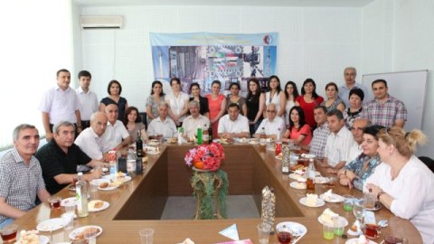 Əməkdar jurnalistin 70 illik yubileyi qeyd edildi - FOTO
