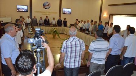Etibar Məmmədov AMİP-in yubeliyinə qatıldı - FOTO