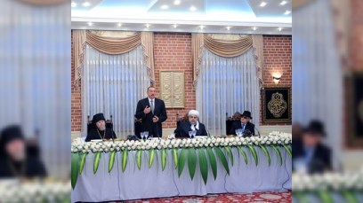 İlham Əliyev İftar süfrəsində iştirak edib