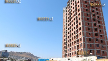 Jurnalistlər üçün tikilən binadan ən son - FOTOLAR