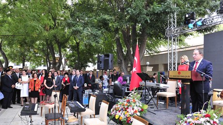 Bakıda Türkiyənin zəfər bayramı qeyd olunub