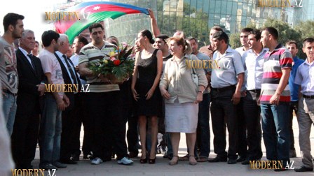 Ramil Səfərov Bakıda - FOTOLAR
