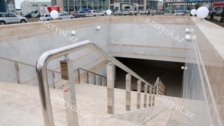 Babək prospektində yeni piyada keçidi - FOTO