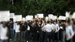 Lənkəranda ABŞ əleyhinə kütləvi etiraz mitinqi keçirilib
