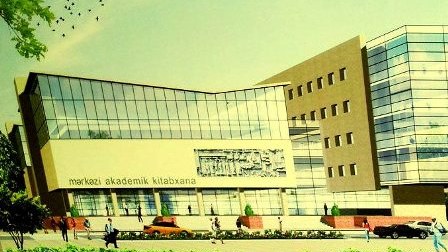 Metronun yanında Akademiyanın yeni kitabxanası tikilir - FOTO