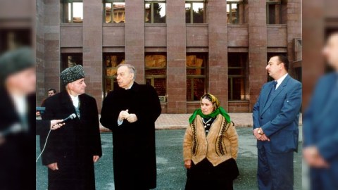 Heydər Əliyevin çoban dostu Xanışın nəvəsinə toy ediblər - FOTO 