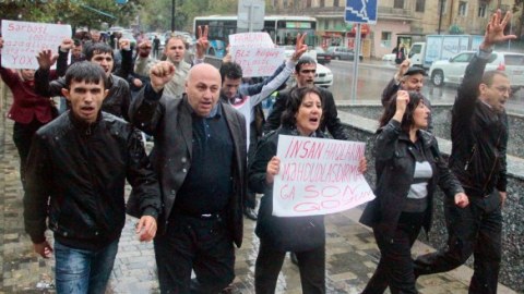 Arif Hacılı piketdən yeni xəbər verdi