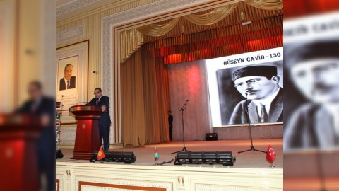 BDU-da Hüseyn Cavidin 130 illiyi qeyd edilib FOTOLAR