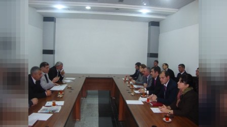 Gürcüstanın parlament üzvləri Bakıdakı Alyansda görüş keçiriblər