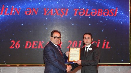 BDU-da “İlin ən yaxşı tələbələri” mükafatlandırılıb - FOTO