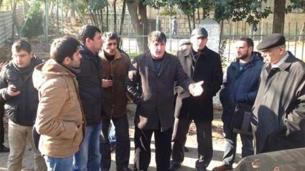 Jurnalistlər Bakıda aksiya keçirdilər - FOTO