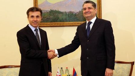 İvanişvili Ermənistandadır – FOTO