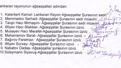 Lənkəran ağsaqqalları adından İsa Qəmbərə qarşı bəyanat yayıldı