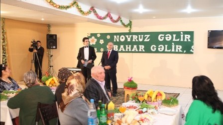 Nazir Füzuli Ələkbərov Qocalar Evinə gedib - FOTOLAR