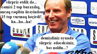 RUBRİKA: “Gündəm-Karikatura” - Berti Foqts: "Bu da mənim sürprizim" 