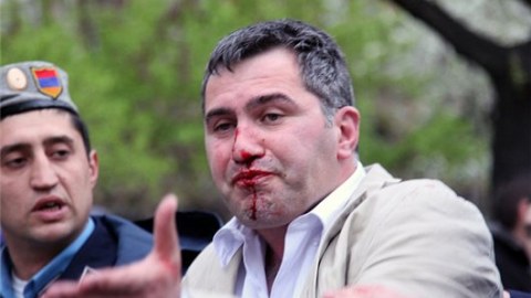  Sərkisyan İrəvanda müxalifətə divan tutdu - FOTOLAR
