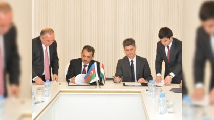 “Azərsu”da macarlarla saziş imzalandı - FOTO