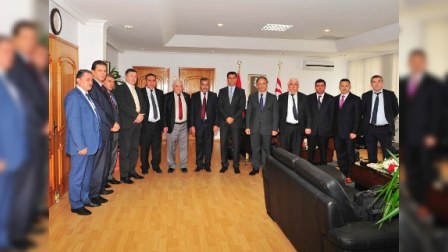 Azərbaycanlı jurnalistlər Kiprdə - FOTOLAR