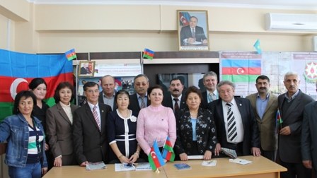 Qazaxıstanın adlı-sanlı universitetində azərbaycanlılar bir araya gəliblər