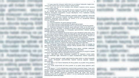 Mehriban Əliyevanın Amnistiya aktı kimlərə şamil olunacaq... - SƏNƏD