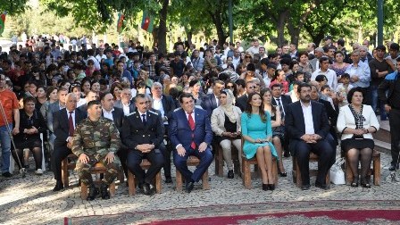 Millət vəkili hərbi hissəyə gedib – FOTOLAR