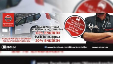 Nissan Azərbaycandan ilin ən sərin kampaniyası !