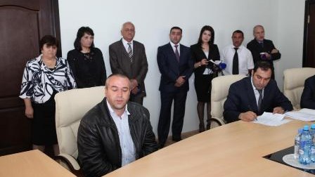 Nazir Qaxda vətəndaşları qəbul edib - FOTOLAR