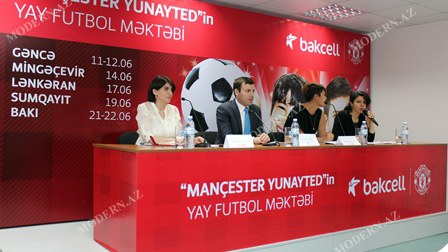 Bakcell 5 uşağı Mançesterə göndərəcək - FOTOLAR