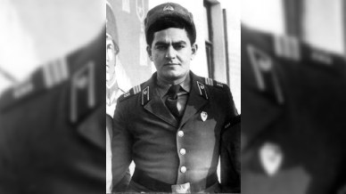Əli Kərimli əsgərlik şəklini yaydı - FOTO