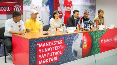 “Mançester Yunayted” Yay Futbol Məktəbi Bakıda təlim-məşq toplantısı keçirib