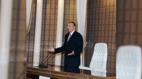 İlham Əliyev: "Antimilli, satqın, xain, - onlara heç qüvvə də deyə bilmərəm, - ünsürlər, qruplar"