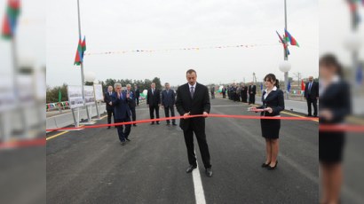İlham Əliyev Tovuza getdi