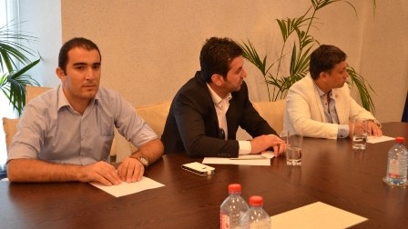 Türkiyəli jurnalistlər Mətbuat Şurasında olublar - FOTOLAR