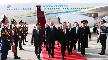 Nazarbayev də Qəbələyə gəldi
