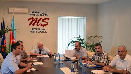 Mətbuat Şurası yeni tərkibdə ilk iclasın keçirib