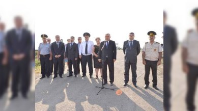 Füzulidə yeni yol istifadəyə verildi 